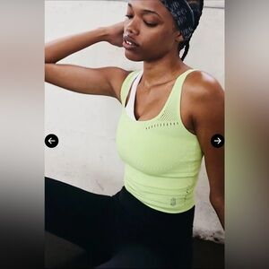 NWOT FP Movement by Free People Movement Laser Focus Cami - Sour Citrus - XS/S